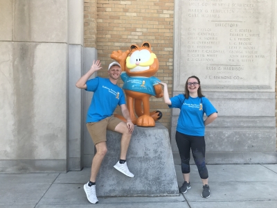 Our interns during the Indiana State Fair