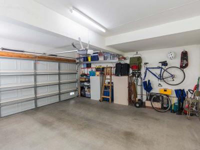 An organized garage